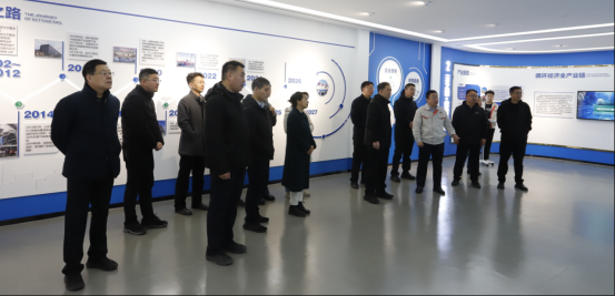 石嘴山市人大常委会副主任宋春胜一行调研吉元集团